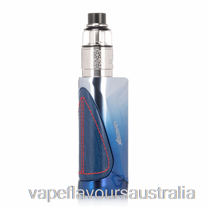 Vape Flavours Australia OXVA UNIBOX PnM 80W Starter Kit Silver Blue